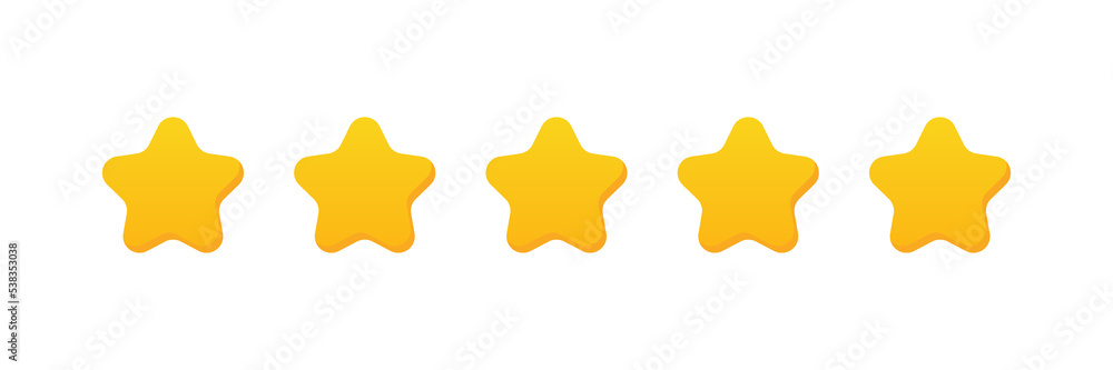 5 star rating. Positive feedback to service or product. Good customer experience.
5 star rating. Positive feedback to service or product. Good customer experience.