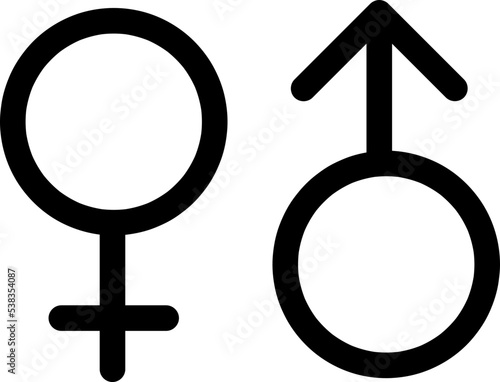 Gender Symbol Icon Vector illustration.eps