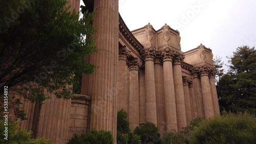 DOLLY - The Palace of Fine Arts is a monumental structure located in the Marina District of San Francisco, California, USA, originally constructed for the 1915 Panama–Pacific International Exposition. photo