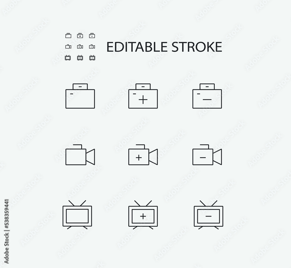 Simple Set of Device Related Vector Line Icons. Contains such Icons as Camera and TV and more. Editable Stroke. 72x72 Pixel Perfect. Simple Set of Device Related Vector Line Icons. Contains such Icons as Camera and TV and more. Editable Stroke. 72x72 Pixel Perfect.