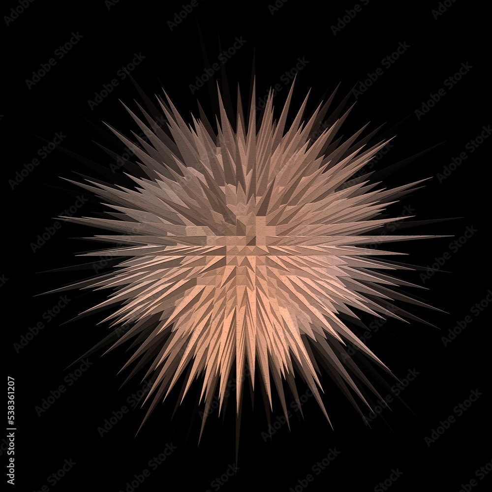 Sunburst wavy geometric background design. Sunburst wavy geometric background design.