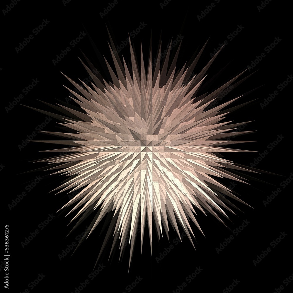 Sunburst wavy geometric background design. Sunburst wavy geometric background design.