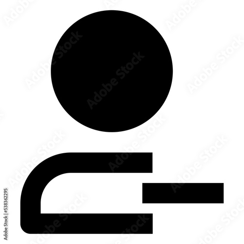 Icon Block Friend With Style Glyph