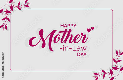 National Mother in Law Day, celebration
