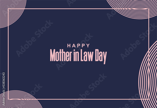 National Mother in Law Day, celebration