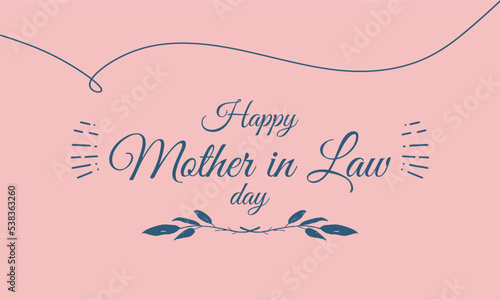 National Mother in Law Day, celebration