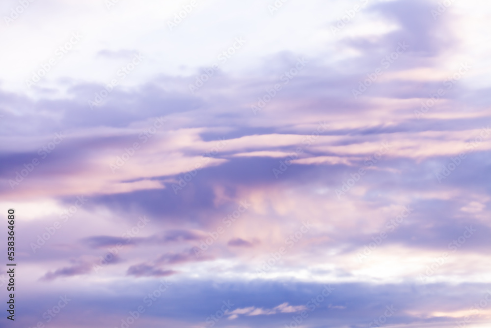 pastel purple and pink clouds in sky at dusk pastel purple and pink clouds in sky at dusk