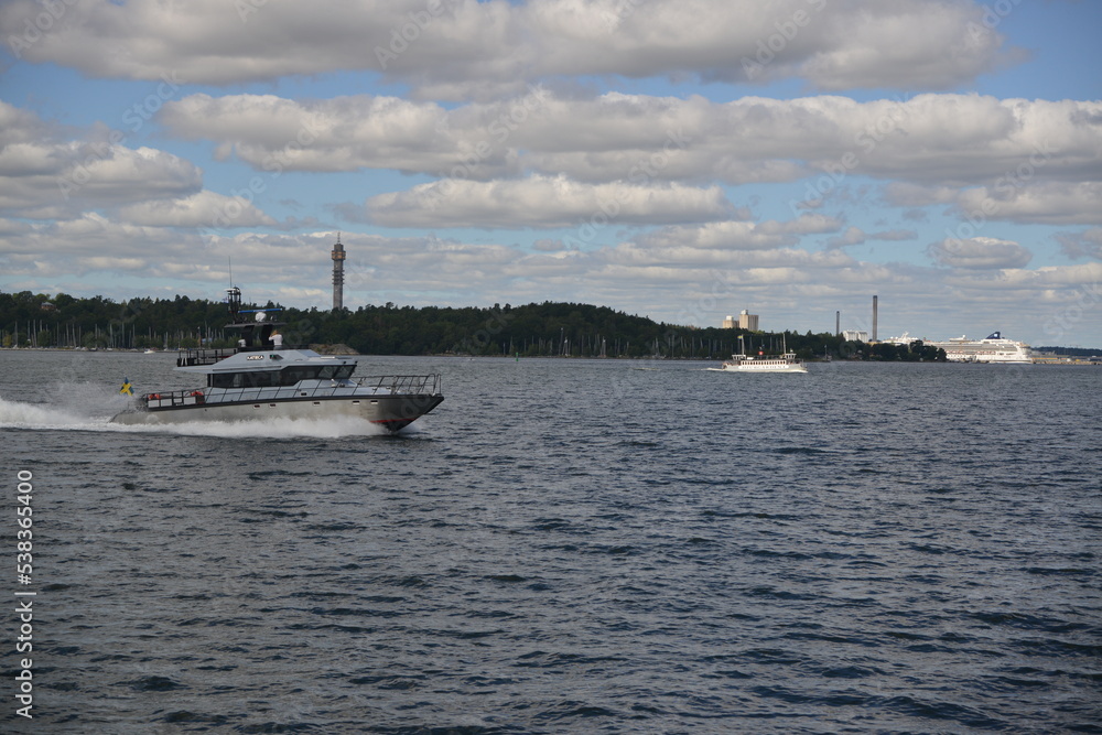 Stockholm Archipelago view from the water