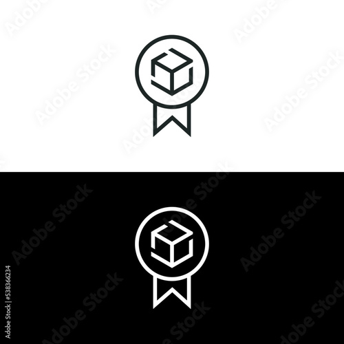 Unique selling point icon isolated on white background