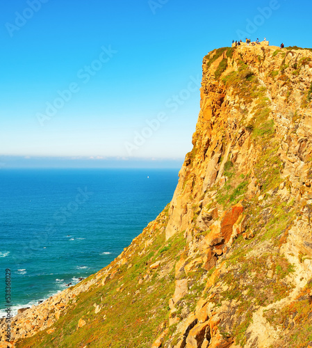 Cabo Roca seascape cliff Po...