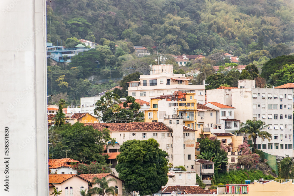 Santa Teresa houses in downtown Rio de Janeiro.