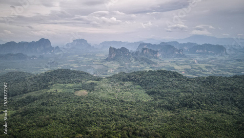 The scenic landscape of Krabi Province in Thailand © Jakub