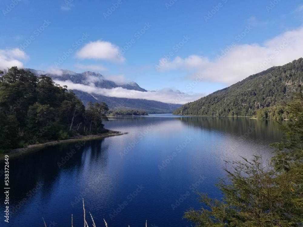 lake and mountains in San Martin de los Andes
