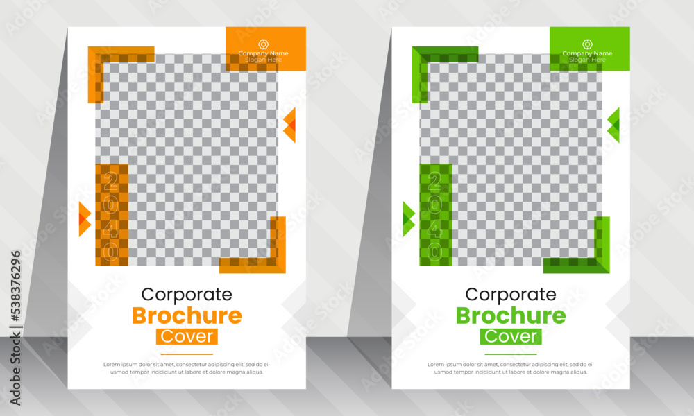 Modern Corporate promotional business brochure cover design template or annual report template
Modern Corporate promotional business brochure cover design template or annual report template