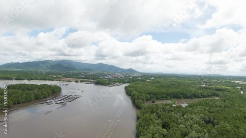 Mangroves 360 degrees from the sky