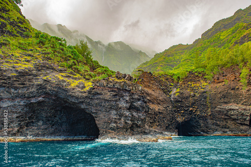 The Napali Coast of Kauai, Hawaii. photo