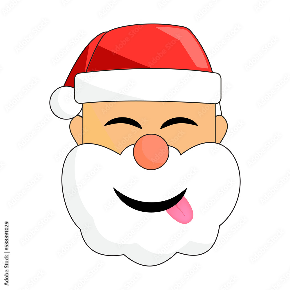Santa Emoticons Chracter Santa Emoticons Chracter