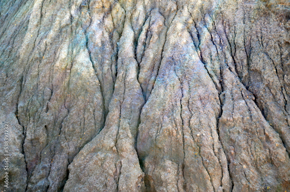 Coal canyon texture. Coal mountain close-up. Brown mountain texture. Rock background Coal canyon texture. Coal mountain close-up. Brown mountain texture. Rock background