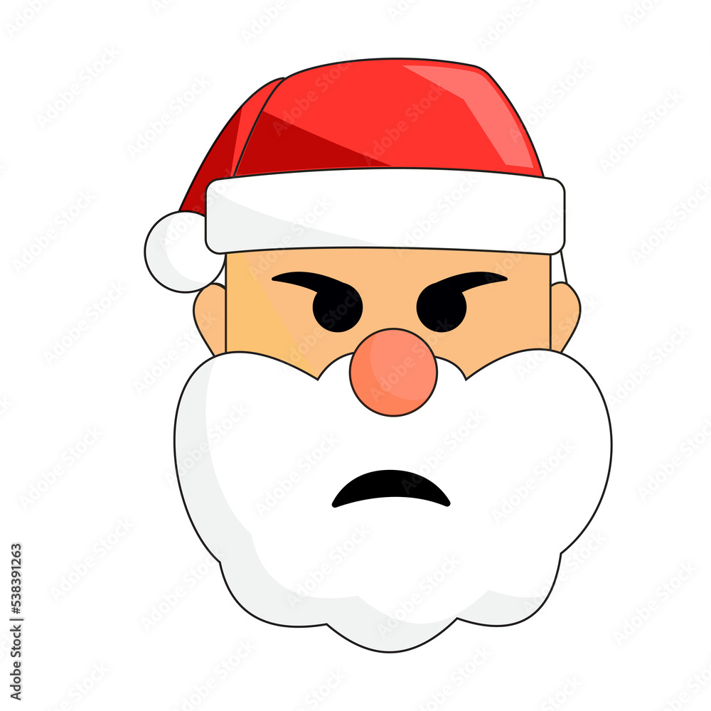 Santa Emoticons Chracter Santa Emoticons Chracter