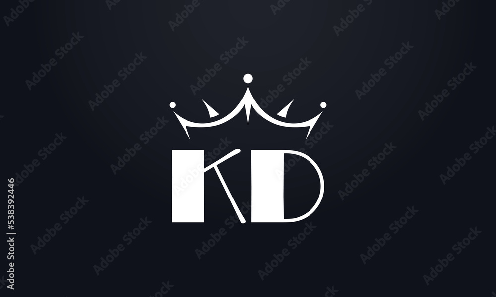 King crown logo design vector and extra bold queen symbol King crown logo design vector and extra bold queen symbol