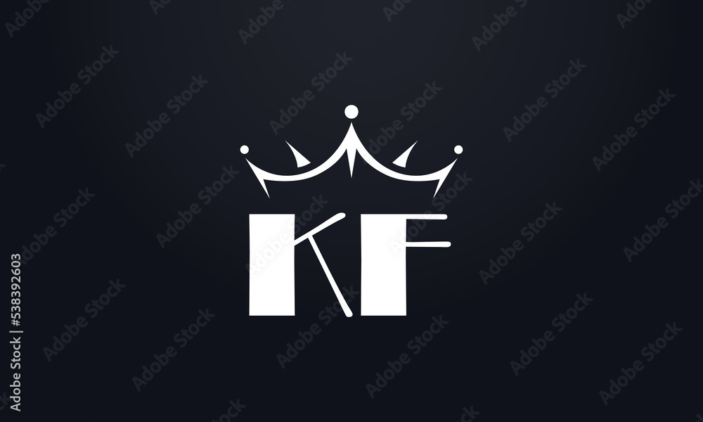 King crown logo design vector and extra bold queen symbol King crown logo design vector and extra bold queen symbol