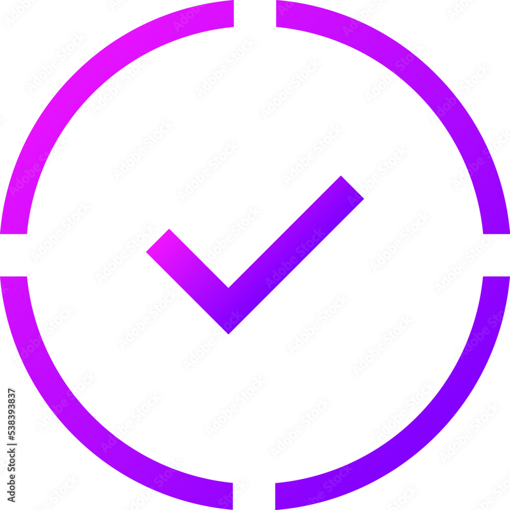 Check mark, approve ui icon Check mark, approve ui icon