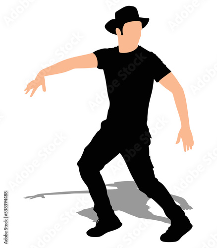 Man dancing