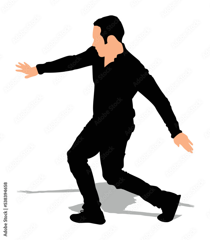 Obraz premium Man dancing