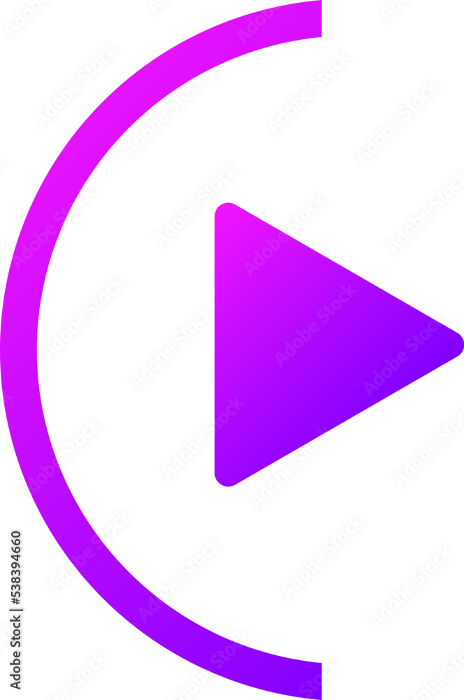Play button ui icon Play button ui icon