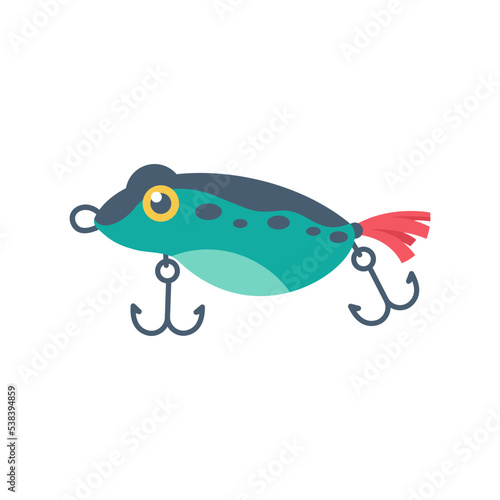 Lure for fishing rods Fishing equipment. Leisure activities at the lake