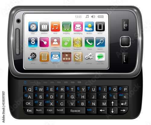 Smartphone, mobile phone wi...