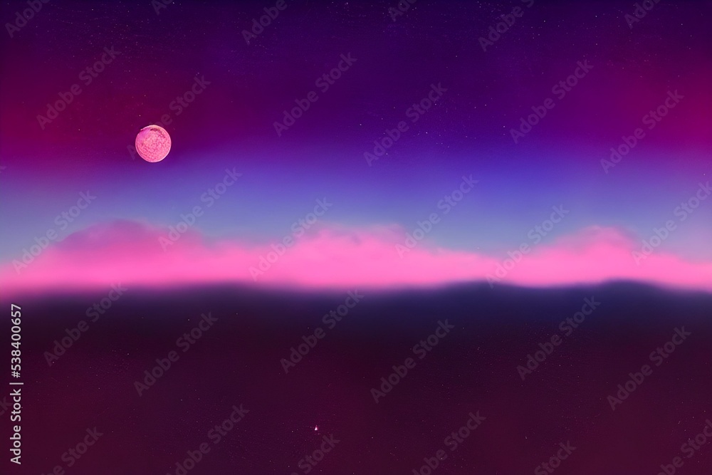 matte_painting_layered_night_sky matte_painting_layered_night_sky