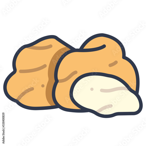 Cream puff icon