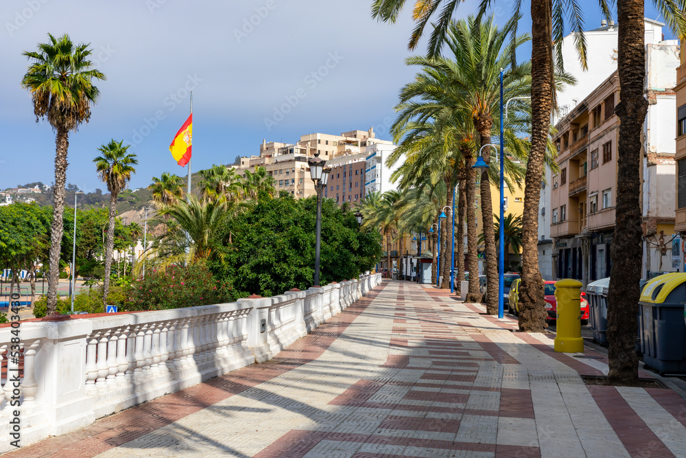 Ceuta Traditional Architecture in a Spanish Enclave in Africa. Ceuta Shares a Border with Morocco. Spain. Africa. Ceuta Traditional Architecture in a Spanish Enclave in Africa. Ceuta Shares a Border with Morocco. Spain. Africa.