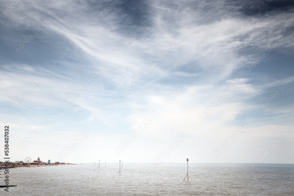 looking out to sea