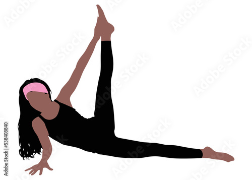 Fitness woman doing exercise