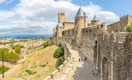 Zamek Carcassonne, Francja
