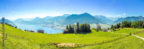 Panorama Vierwaldstätter See, Schweiz