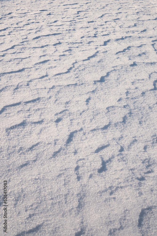 Snowy white background, the ground in a frosty winter day. Clear. Snowy white background, the ground in a frosty winter day. Clear.