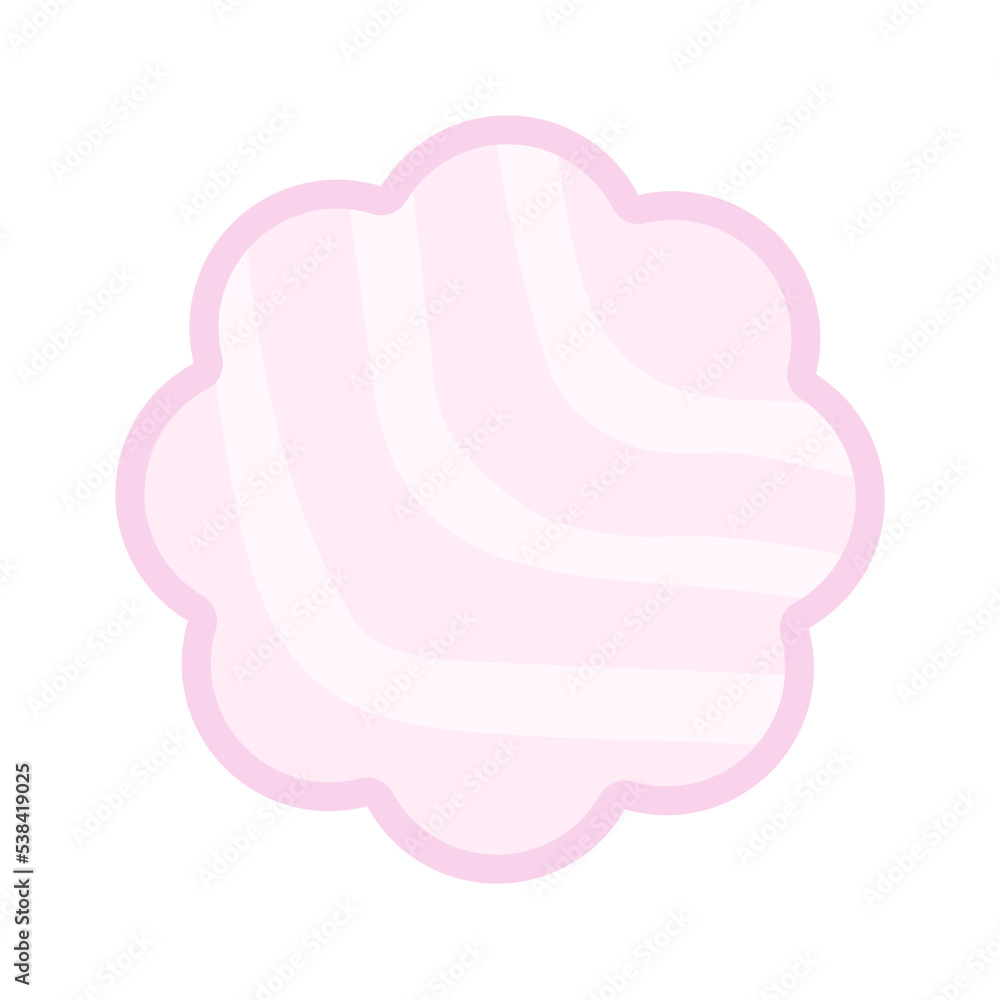 Flower pink sticky note with border Flower pink sticky note with border