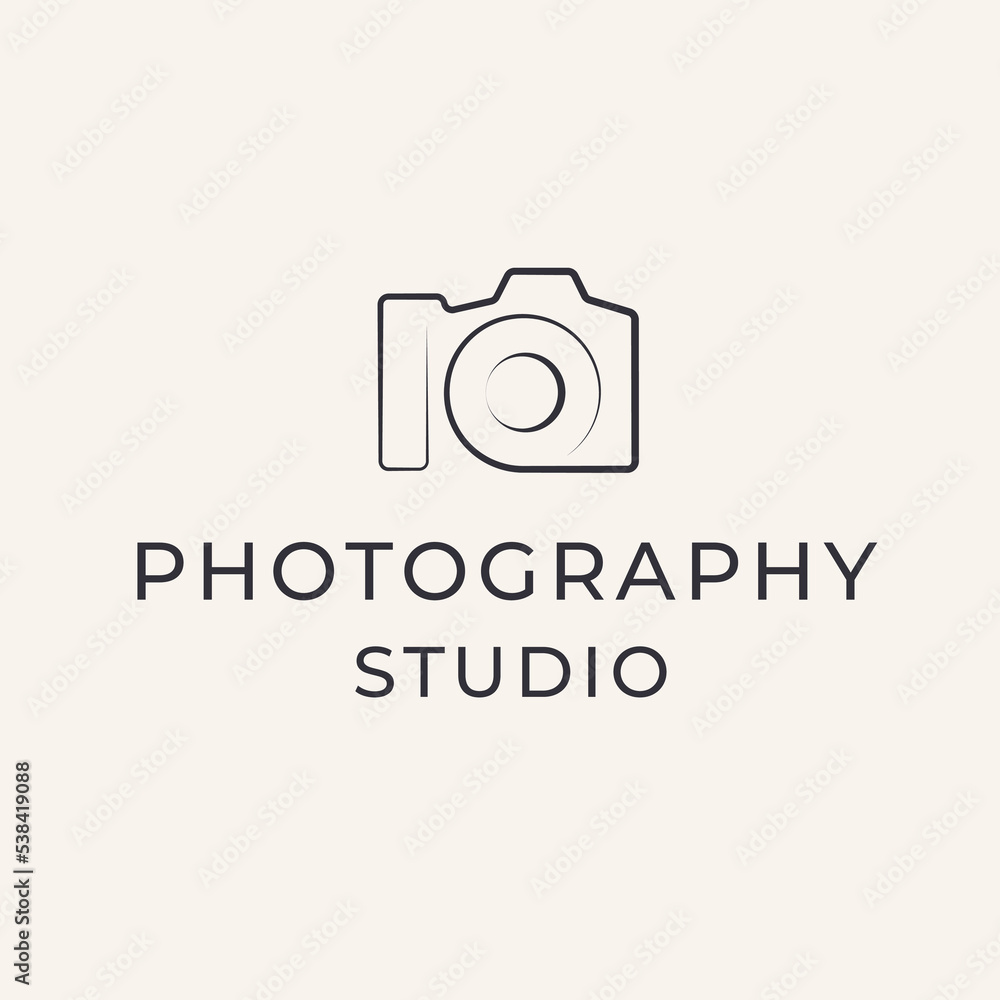 Line art Camera, Photography Logo Design Vector Inspiration Line art Camera, Photography Logo Design Vector Inspiration