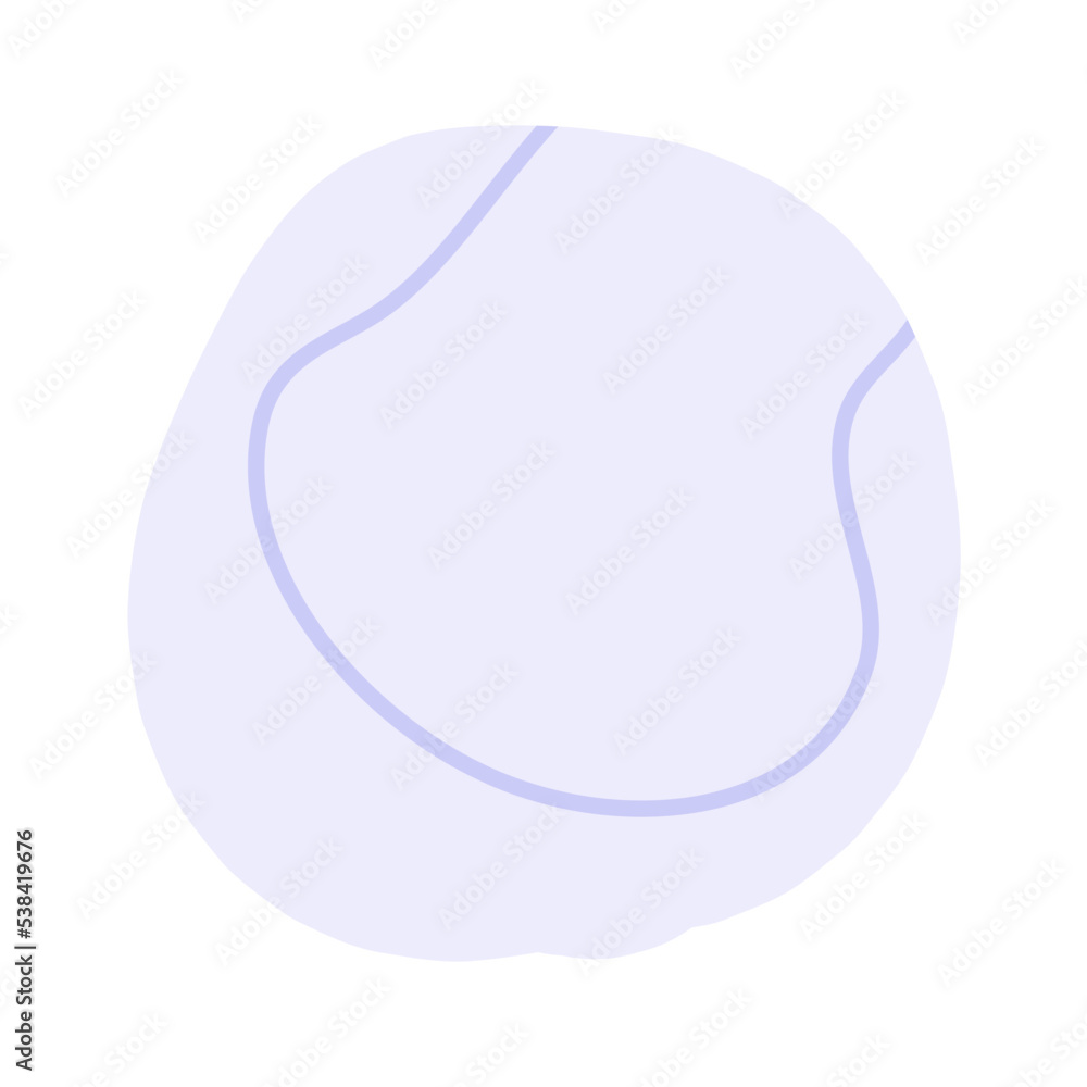 Hand drawn circle purple sticky note Hand drawn circle purple sticky note