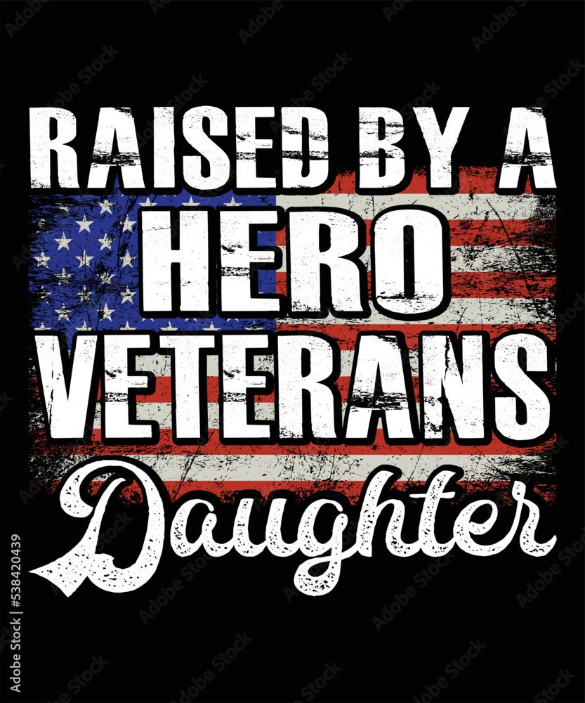 Veteran American army soldier, us military Memorial Day vector t-shirt
