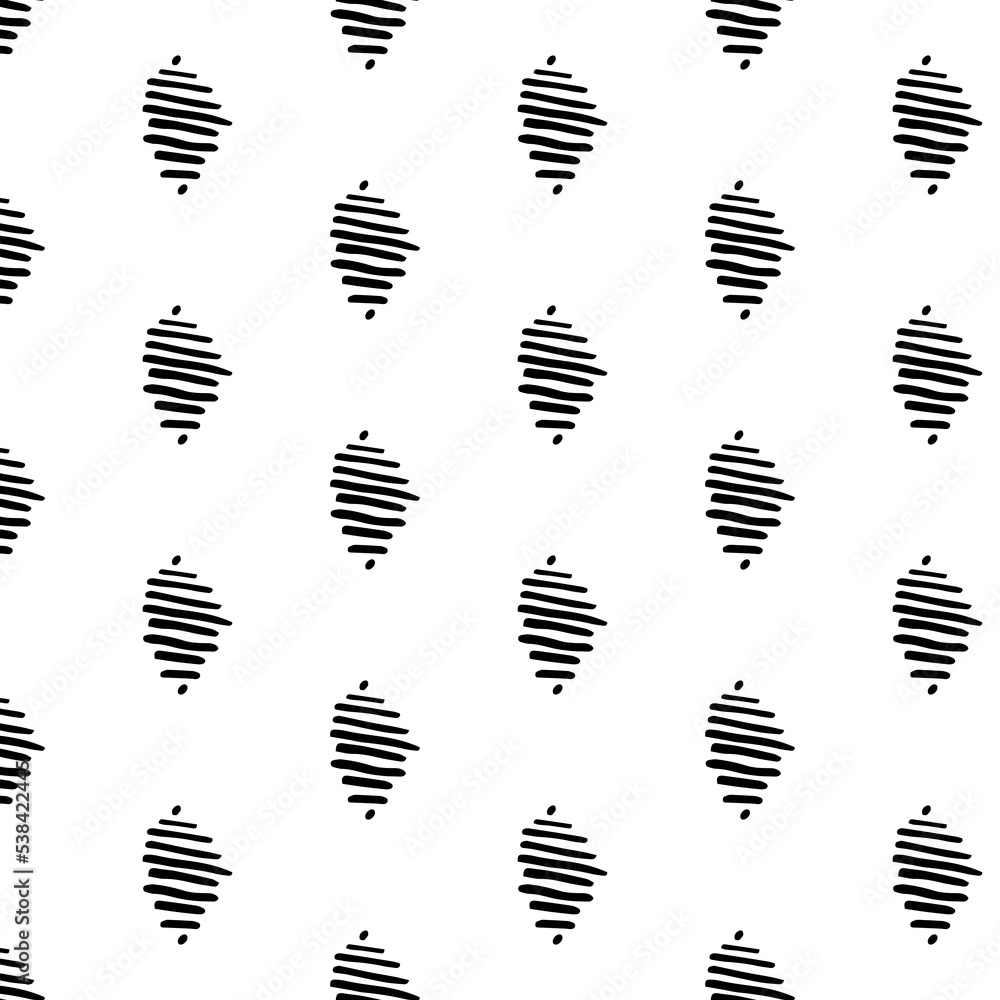 Abstract pattern with stripes. Black and white. Abstract pattern with stripes. Black and white.