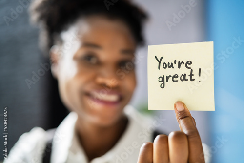 Compliment And Praise Message Sign