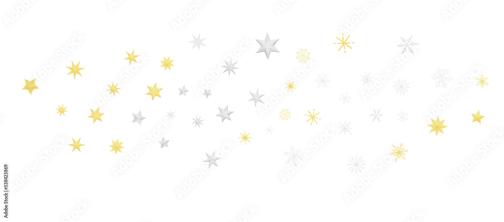 golden openwork shiny snowflakes, star, 3D rendering. golden openwork shiny snowflakes, star, 3D rendering.
