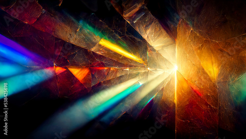 abstract_background colour shine prism cinematic light photo
