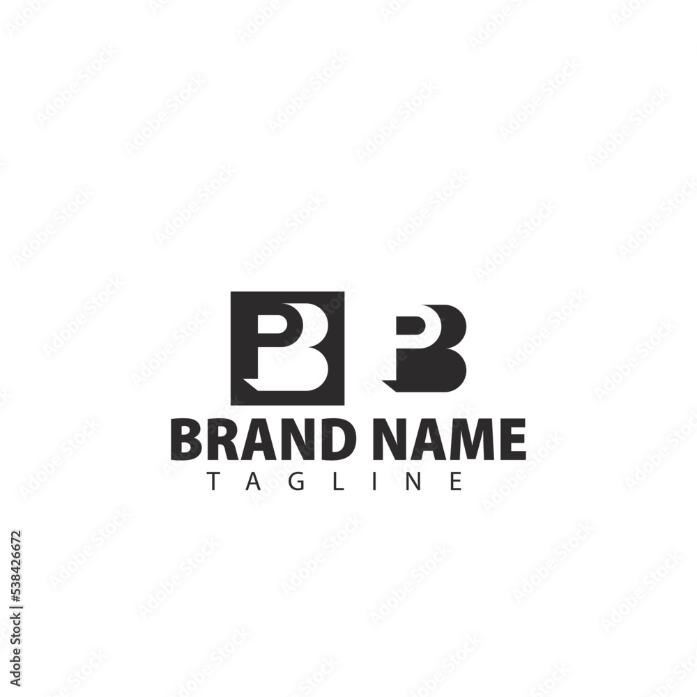 design PB or BP logo concept design PB or BP logo concept