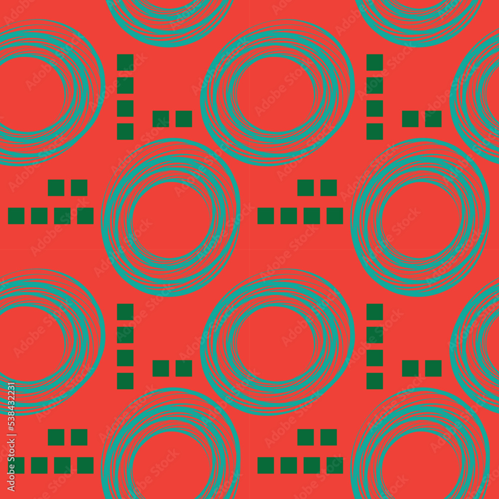 Vetor de aesthetic contemporary printable seamless pattern with