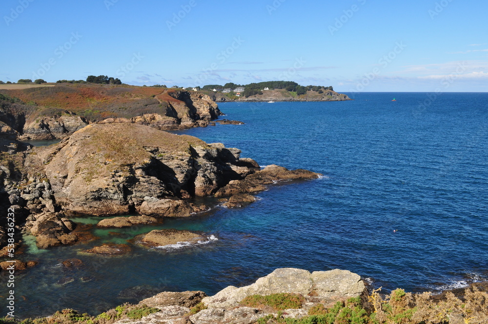 Côte sauvage de elle-Île-en-Mer